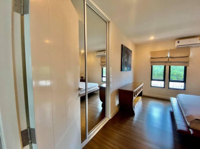 11R0149 ให้เช่าบ้านเดี่ยวสองชั้น 3 ห้องนอน 3 ห้องน้ำ ราคา 68,000/เดือน โซนเกาะแก้ว