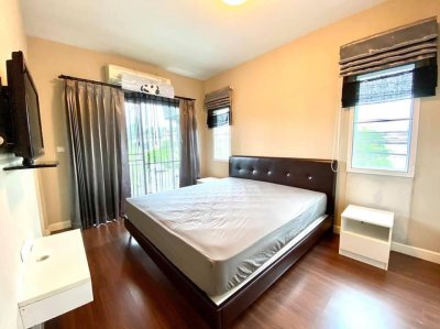 11R0163 ให้เช่าบ้านแฝดสองชั้น 3ห้องนอน 2ห้องน้ำ ราคา 35,000/เดือน โซนเกาะแก้ว