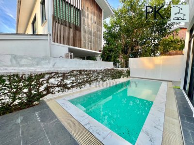 11R0172 ให้เช่า pool villa 3 ห้องนอน 3 ห้องน้ำ ราคา 75,000/เดือน โซนเกาะแก้ว