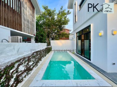 11R0172 ให้เช่า pool villa 3 ห้องนอน 3 ห้องน้ำ ราคา 75,000/เดือน โซนเกาะแก้ว