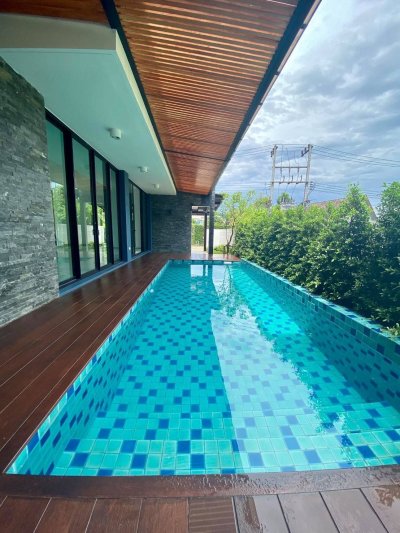 11R0195 Pool villa for rent 3bedrooms 3bathrooms 150,000/month at kohkaew