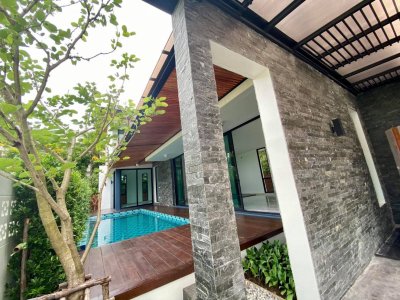 11R0195 Pool villa for rent 3bedrooms 3bathrooms 150,000/month at kohkaew