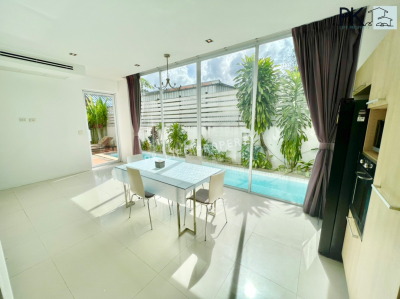 11R0216 ให้เช่า pool villa 4 ห้องนอน 4 ห้องน้ำ ราคา 70,000/เดือน โซนเกาะแก้ว