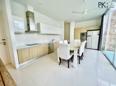 11R0217 ให้เช่า pool villa 4 ห้องนอน 4 ห้องน้ำ ราคา 75,000/เดือน โซนเกาะแก้ว