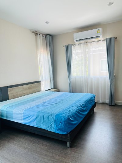 11R0228 ให้เช่าบ้านเดี่ยวสองชั้น 4ห้องนอน 2ห้องน้ำ ราคา 65,000/เดือน โซนเกาะแก้ว