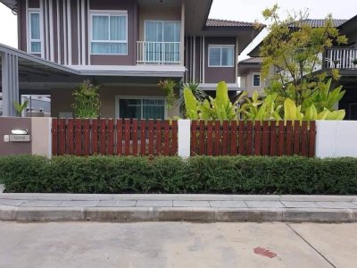 11R0228 ให้เช่าบ้านเดี่ยวสองชั้น 4ห้องนอน 2ห้องน้ำ ราคา 65,000/เดือน โซนเกาะแก้ว