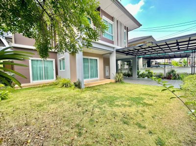 11R0249 ให้เช่าบ้านเดี่ยวสองชั้น 4ห้องนอน 3ห้องน้ำ ราคา 75,000/เดือน โซนเกาะแก้ว