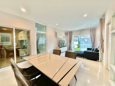 11R0249 ให้เช่าบ้านเดี่ยวสองชั้น 4ห้องนอน 3ห้องน้ำ ราคา 75,000/เดือน โซนเกาะแก้ว