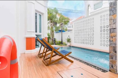 11R0255 This pool villa 4bedroom 3bathroom with swimming 85,000/month the house location at Kohkeaw