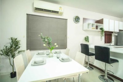 11R0257 ให้เช่าบ้านเดี่ยวสองชั้น 3ห้องนอน 2 ห้องน้ำ ราคา 35,000/เดือน โซนเกาะแก้ว