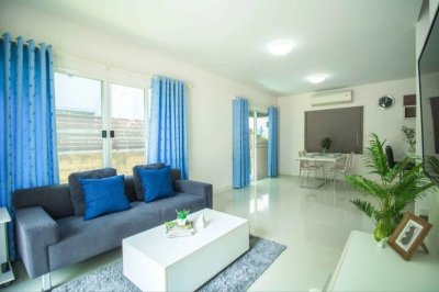 11R0257 ให้เช่าบ้านเดี่ยวสองชั้น 3ห้องนอน 2 ห้องน้ำ ราคา 35,000/เดือน โซนเกาะแก้ว