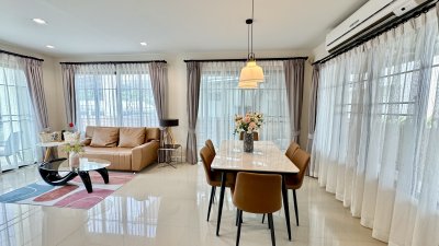 11R0300 ให้เช่าบ้านเดี่ยวสองชั้น 3 ห้องนอน 3 ห้องน้ำ ราคา 55,000/เดือน โซนเกาะแก้ว
