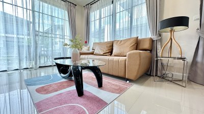 11R0300 ให้เช่าบ้านเดี่ยวสองชั้น 3 ห้องนอน 3 ห้องน้ำ ราคา 55,000/เดือน โซนเกาะแก้ว