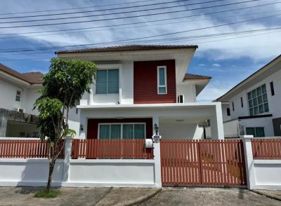 11R0301 ให้เช่าบ้านสองชั้น 4ห้องนอน 3ห้องน้ำ ราคา 70,000/เดือน โซนเกาะแก้ว