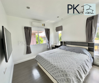 11R0302 ให้เช่าบ้านเดี่ยวสองชั้น 4ห้องนอน 2ห้องน้ำ ราคา 68,000/เดือน โซนเกาะแก้ว