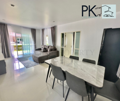 11R0302 ให้เช่าบ้านเดี่ยวสองชั้น 4ห้องนอน 2ห้องน้ำ ราคา 68,000/เดือน โซนเกาะแก้ว