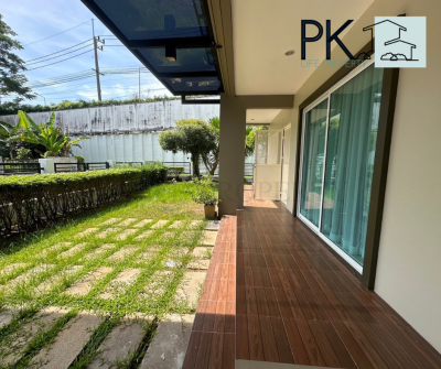 11R0302 ให้เช่าบ้านเดี่ยวสองชั้น 4ห้องนอน 2ห้องน้ำ ราคา 68,000/เดือน โซนเกาะแก้ว