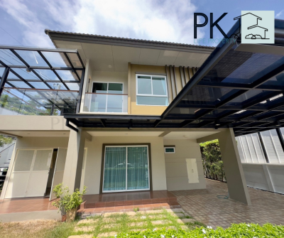 11R0302 ให้เช่าบ้านเดี่ยวสองชั้น 4ห้องนอน 2ห้องน้ำ ราคา 68,000/เดือน โซนเกาะแก้ว