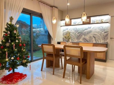 11R0308 ให้เช่าบ้านเดี่ยวสองชั้น 4ห้องนอน 3ห้องน้ำ ราคา 95,000/เดือน โซนเกาะแก้ว