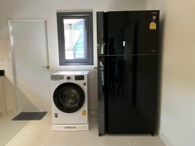 11R0308 ให้เช่าบ้านเดี่ยวสองชั้น 4ห้องนอน 3ห้องน้ำ ราคา 95,000/เดือน โซนเกาะแก้ว