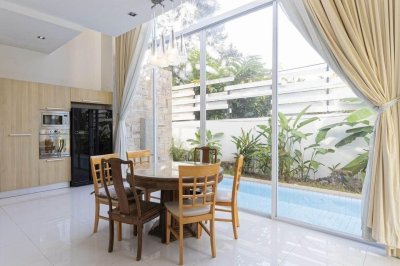 11R0312 ให้เช่า pool villa 4 ห้องนอน 4 ห้องน้ำ ราคา 65,000/เดือน โซนเกาะแก้ว