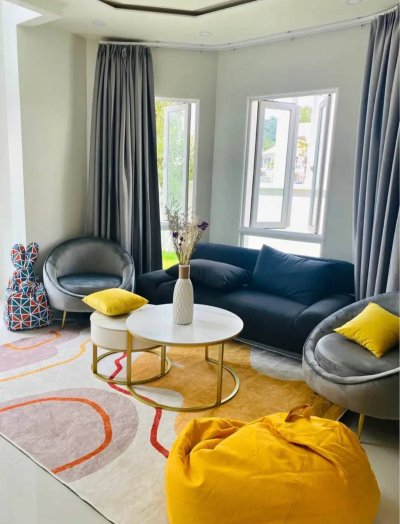 11R0315 ให้เช่าบ้านเดี่ยวสองชั้น 3ห้องนอน 3ห้องน้ำ ราคา 55,000/เดือน โซนเกาะแก้ว