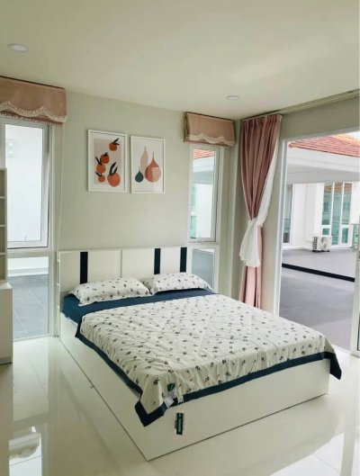 11R0315 ให้เช่าบ้านเดี่ยวสองชั้น 3ห้องนอน 3ห้องน้ำ ราคา 55,000/เดือน โซนเกาะแก้ว