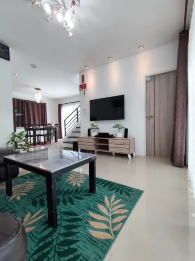 11R0318 ให้เช่าบ้านสองชั้น 3ห้องนอน 3ห้องน้ำ ราคา 40,000/เดือน โซนเกาะแก้ว