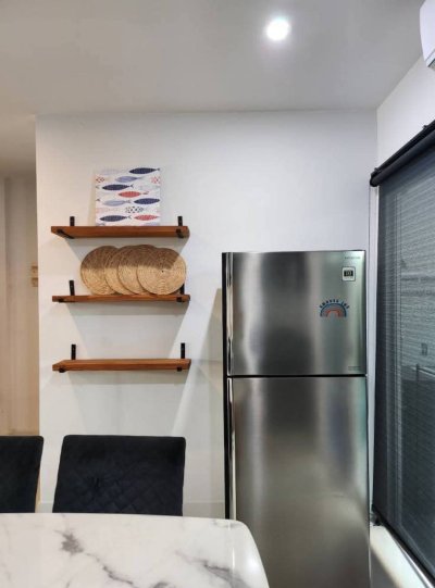 11R0320 ให้เช่าบ้านแฝดสองชั้น 3ห้องนอน2ห้องน้ำ ราคา 30,000/เดือน โซนเกาะแก้ว