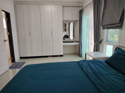 11R0322 ให้เช่าบ้านแฝดสองชั้น 3ห้องนอน 2ห้องน้ำ ราคา 35,000/เดือน โซนเกาะแก้ว