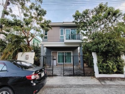 11R0322 ให้เช่าบ้านแฝดสองชั้น 3ห้องนอน 2ห้องน้ำ ราคา 35,000/เดือน โซนเกาะแก้ว