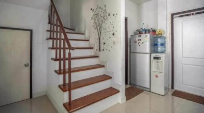 11R0328 ให้เช่าบ้านแฝดสองชั้น 3ห้องนอน 2ห้องน้ำ ราคา 25,000/เดือน โซนเกาะแก้ว