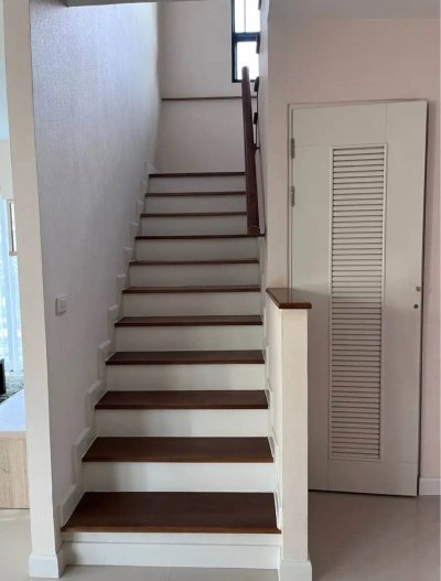 11R0329 ให้เช่าบ้านแฝดสองชั้น 3ห้องนอน 3ห้องน้ำ ราคา 65,000/เดือน โซนเกาะแก้ว