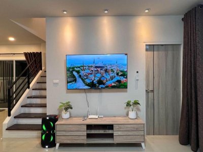 11R0330 ให้เช่าบ้านสองชั้น 3ห้องนอน 3ห้องน้ำ ราคา 38,000/เดือน โซนเกาะแก้ว