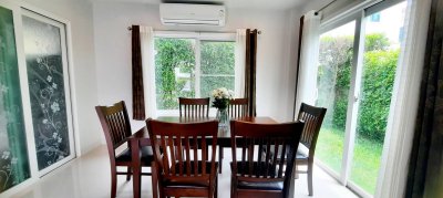 11R0331 ให้เช่าบ้านแฝดสองชั้น 3ห้องนอน 2ห้องน้ำ ราคา 36,000/เดือน โซนเกาะแก้ว