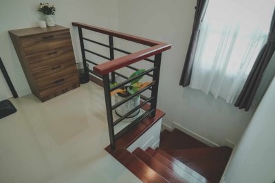 11R0335 ให้เช่าบ้านเดี่ยวสองชั้น 3ห้องนอน 2ห้องน้ำ ราคา 35,000/เดือน โซนเกาะแก้ว