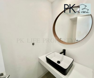 11R0338 ให้เช่าบ้านเดี่ยวสองชั้น 3ห้องนอน 3ห้องน้ำ ราคา 55,000/เดือน โซนเกาะแก้ว