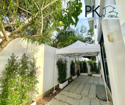 11R0338 ให้เช่าบ้านเดี่ยวสองชั้น 3ห้องนอน 3ห้องน้ำ ราคา 55,000/เดือน โซนเกาะแก้ว