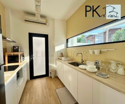 11R0338 ให้เช่าบ้านเดี่ยวสองชั้น 3ห้องนอน 3ห้องน้ำ ราคา 55,000/เดือน โซนเกาะแก้ว