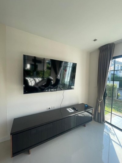 11R0349 ให้เช่าบ้านเดี่ยวสองชั้น 3ห้องนอน 3ห้องน้ำ ราคา 54,500/เดือน โซนเกาะแก้ว