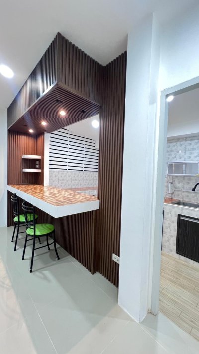 11R0354 ให้เช่าบ้านแฝดสองชั้น 3ห้องนอน 2ห้องน้ำ ราคา 23,000/เดือน โซนเกาะแก้ว