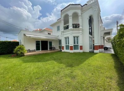 11R0356 ให้เช่าบ้านเดี่ยวสองชั้น 4ห้องนอน 3ห้องน้ำ ราคา 90,000/เดือน โซนเกาะแก้ว