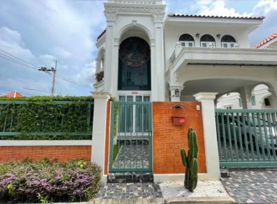 11R0356 ให้เช่าบ้านเดี่ยวสองชั้น 4ห้องนอน 3ห้องน้ำ ราคา 90,000/เดือน โซนเกาะแก้ว