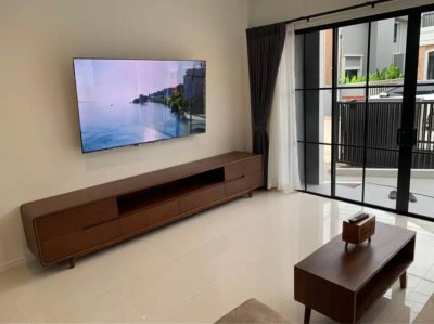 11R0362 ให้เช่าบ้านเดี่ยวสองชั้น 3ห้องนอน 3ห้องน้ำ ราคา 100,000/เดือน โซนเกาะแก้ว