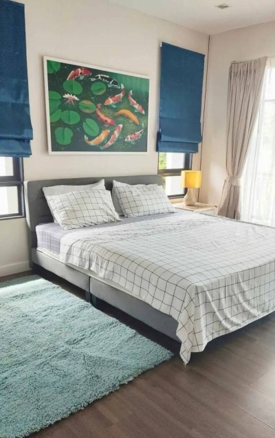 11R0364 ให้เช่าบ้านเดี่ยวสองชั้น 3ห้องนอน 3ห้องน้ำ ราคา 60,000/เดือน โซนเกาะแก้ว