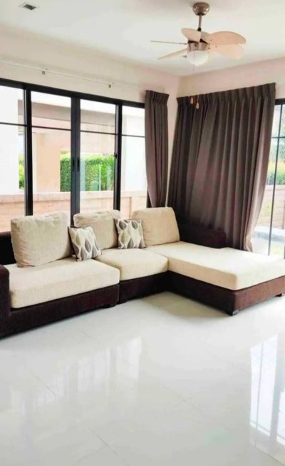 11R0364 ให้เช่าบ้านเดี่ยวสองชั้น 3ห้องนอน 3ห้องน้ำ ราคา 60,000/เดือน โซนเกาะแก้ว