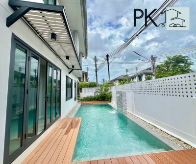 11R0365 ให้เช่า pool villa 4ห้องนอน 4ห้องน้ำ ราคา 120,000/เดือน โซนเกาะแก้ว