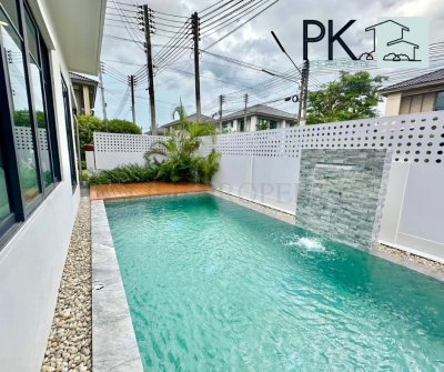 11R0365 ให้เช่า pool villa 4ห้องนอน 4ห้องน้ำ ราคา 120,000/เดือน โซนเกาะแก้ว