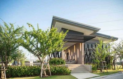 11R0367 ให้เช่าบ้านเดี่ยวสองชั้น 3ห้องนอน 2ห้องน้ำ ราคา 27,000/เดือน โซนเกาะแก้ว