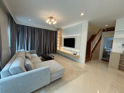 11R0375 ให้เช่าบ้านเดี่ยวสองชั้น 3ห้องนอน 3ห้องน้ำ ราคา 55,000/เดือน โซนเกาะแก้ว